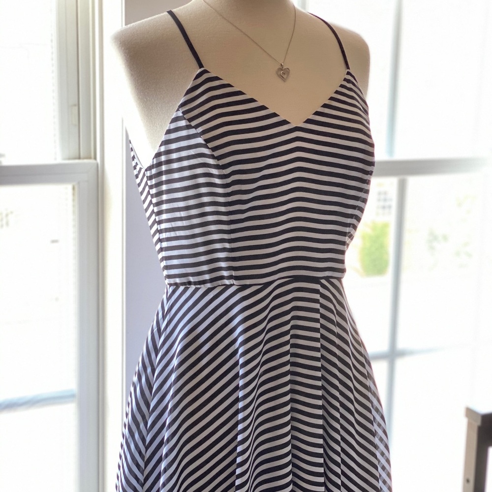 Striped Sleeveless Express Dress